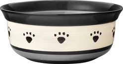 PetRageous Designs Metro Deep Ceramic Dog & Cat Bowl, 2-cup