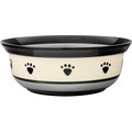 PetRageous Designs Metro Deep Ceramic Dog & Cat Bowl, 4-cup
