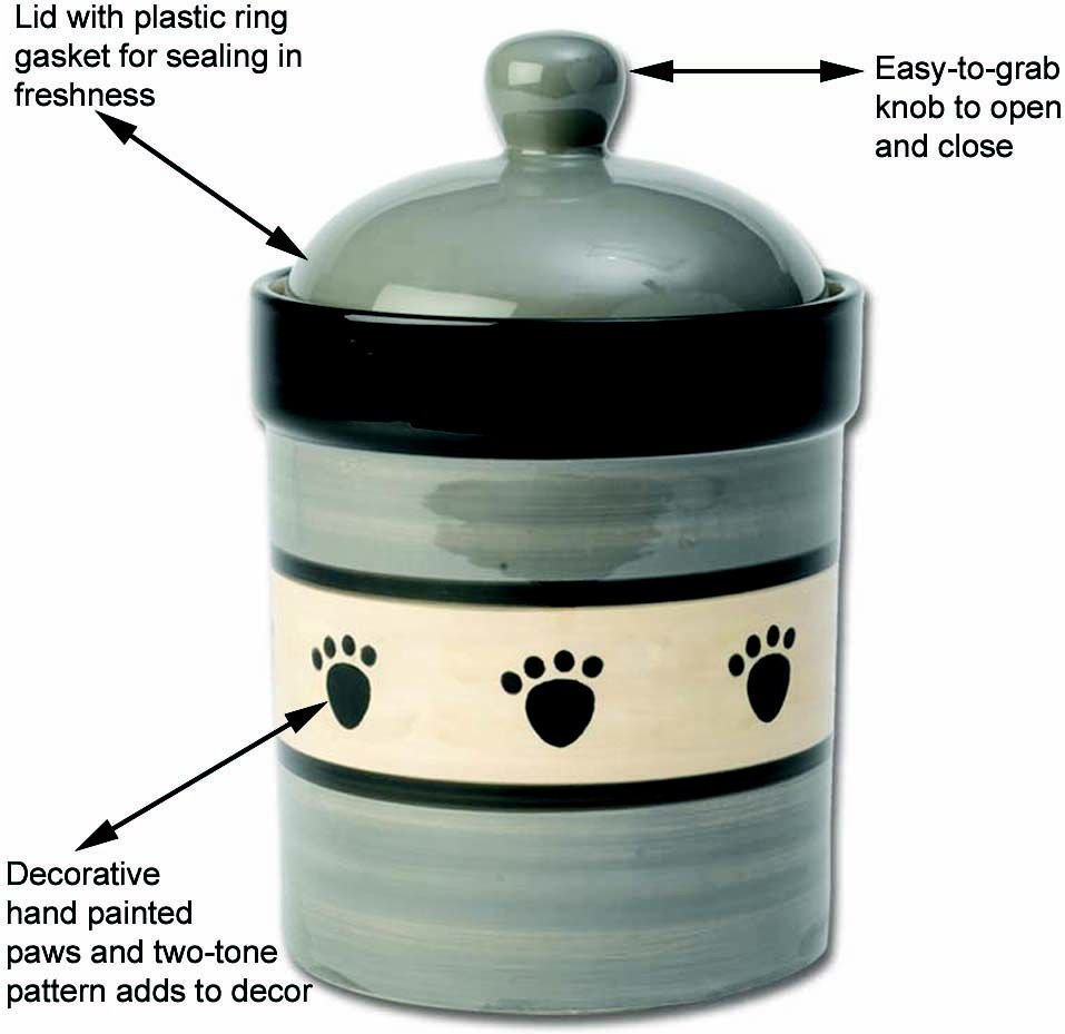 PetRageous Designs Metro Stripes Slow Feeder Pet Bowl