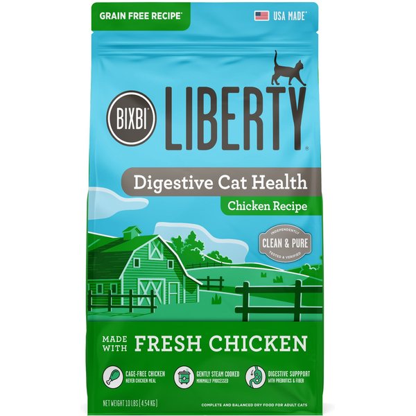 BIXBI Liberty Kitten Health Chicken Recipe Grain Free Dry Cat Food