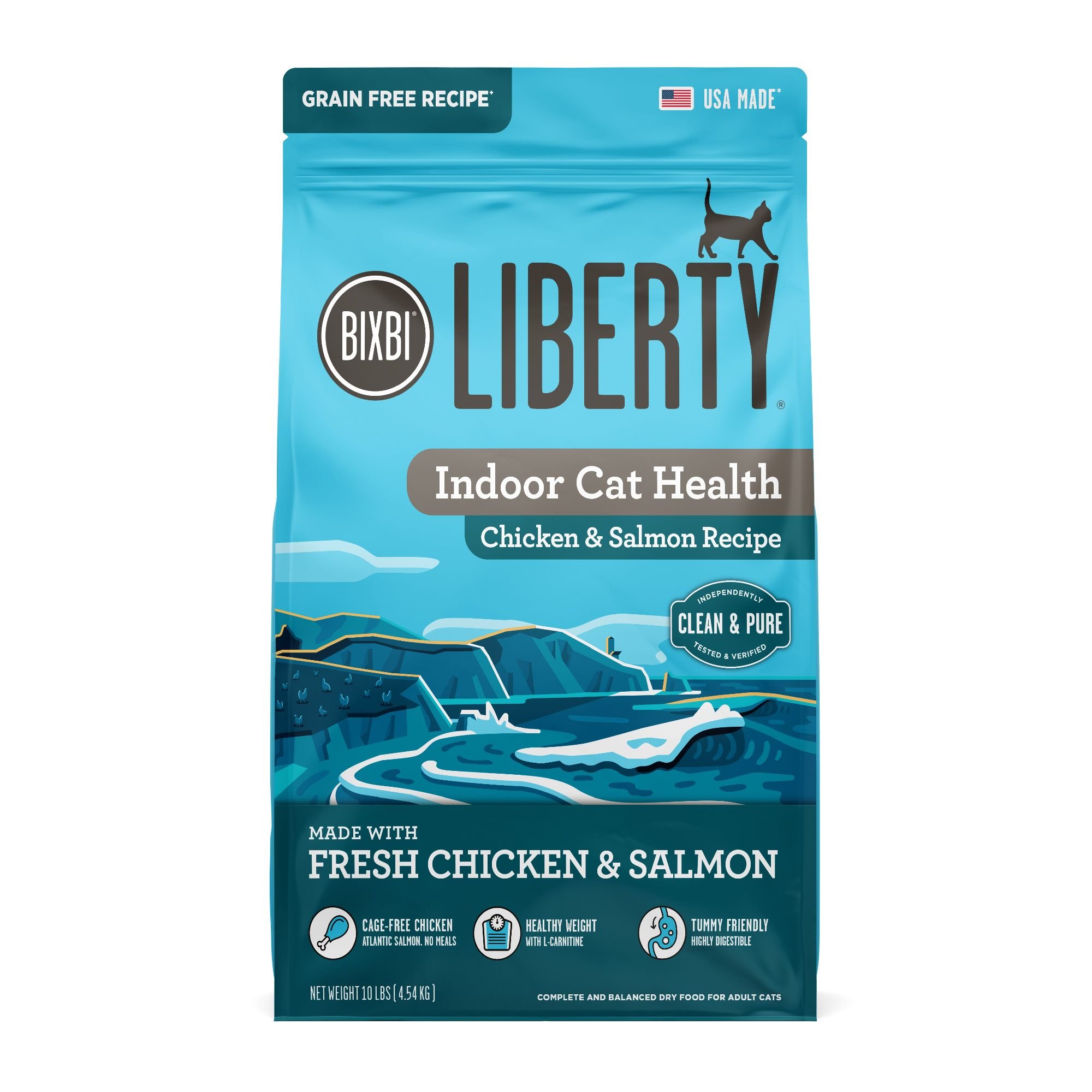 BIXBI Liberty Indoor Health Chicken Salmon Recipe Grain Free Dry