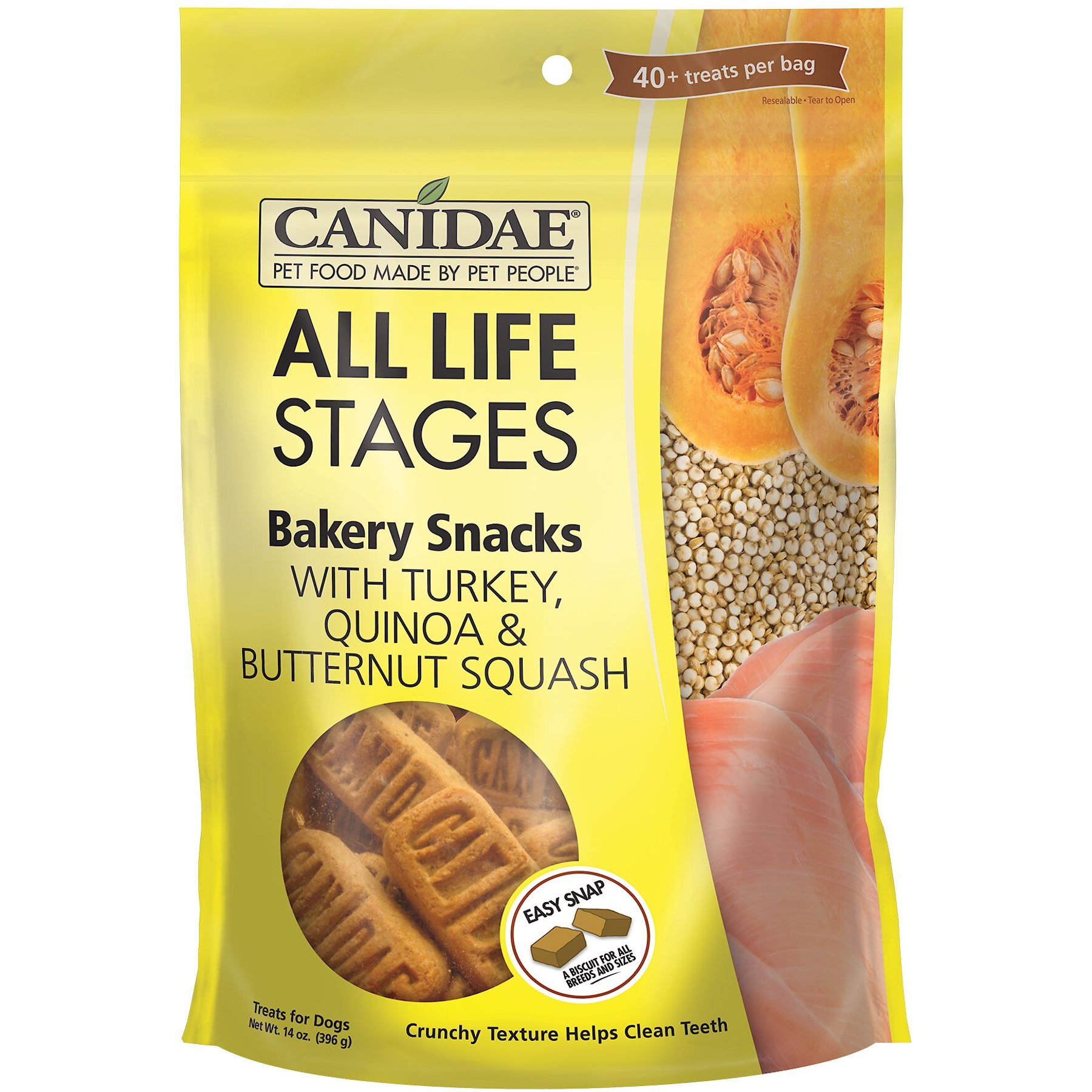 CANIDAE Life Stages Bakery Snacks with Turkey, Quinoa & Butternut 