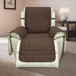 TT Build 30-in 100% Waterproof Slipcovers Anti-Slip Dog & Cat Furniture Cover, Coffee slide 2 of 8