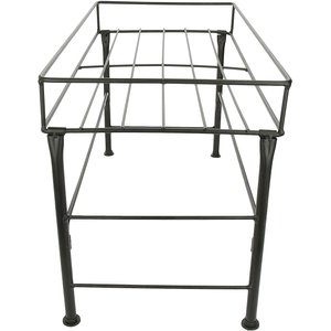 PetRageous Designs Set The Table Non-Skid Pet Bowl Wire Stand, Large