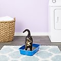 Van Ness Cat Litter Pan, Blue, Medium