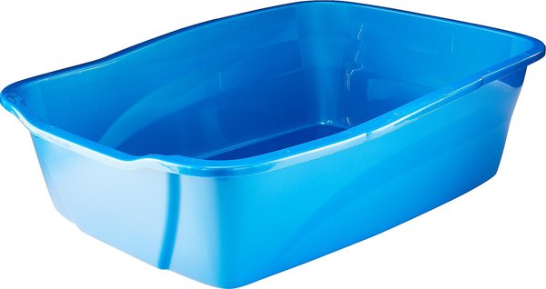 Show full view: Van Ness Cat Litter Pan, Blue, Giant slide 2 of 4