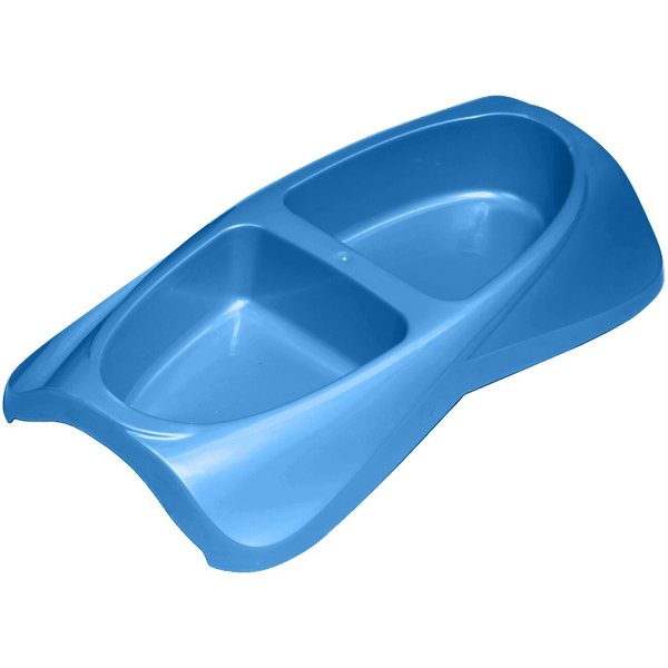 Van Ness Lightweight Double Plastic Dog & Cat Dish