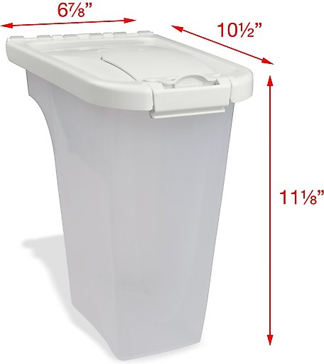 Van Ness Pet Food Storage Dispenser, 4-lb