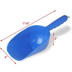 Van Ness Pet Food Scoop, Blue, 2 cup