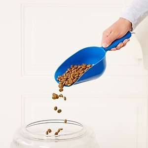 Van Ness Pet Food Scoop, Blue, 2 cup