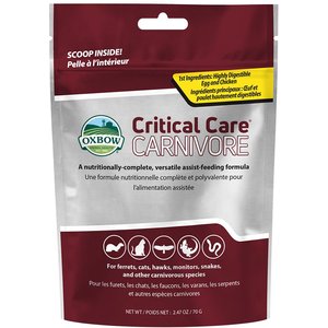 Oxbow Critical Care Carnivore Small-Pet Supplement, 70-gm bag