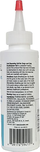 Creative Science Breathalyser Oral Cleansing Gel for Dogs & Cats, 120-ml bottle