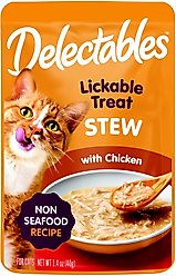 Hartz Delectables Stew Non-Seafood Recipe with Chicken Cat Lickable Treat, 1 count