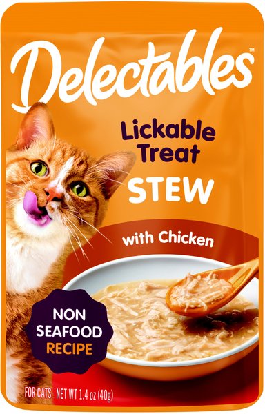 Hartz Delectables Stew Non-Seafood Recipe w/Chicken Cat Lickable Treat, 1 count slide 1 of 9