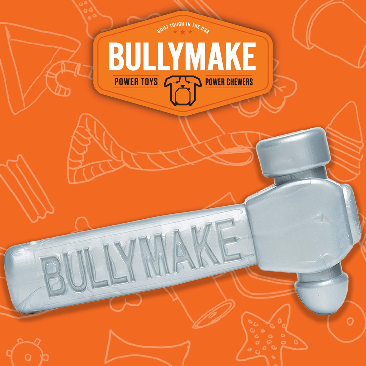 Nylon dog shop toy bullymake