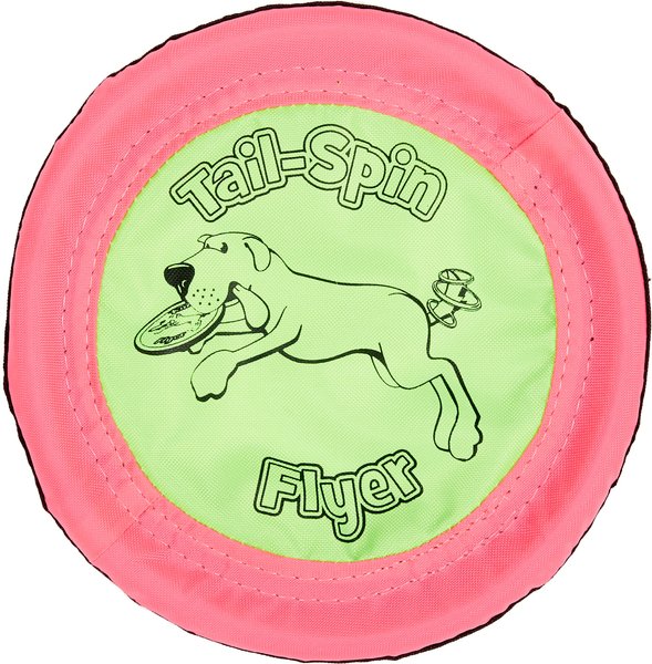 Booda Soft Bite Tail Spin Flyer Flying Disc Dog Toy, Color Varies, Small slide 1 of 7