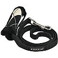 Puppia Jaden Dog Lead, Black, Medium