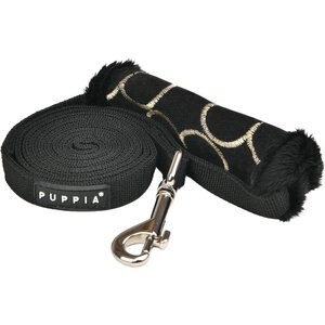 Puppia Florent Dog Lead, Black, Large