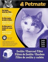 Petmate Zeolite Basic Litter Box Filter, Jumbo