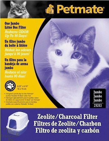 Petmate Zeolite Basic Litter Box Filter, Jumbo slide 1 of 4