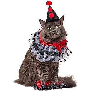 Frisco Clown Dog & Cat Costume Accessory, X-Small/Small