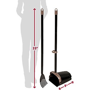 Arm & Hammer Swivel Bin & Rake Backyard Waste Pickup
