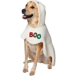 Frisco Boo-Tastic Ghost Dog & Cat Costume Cape, X-Large
