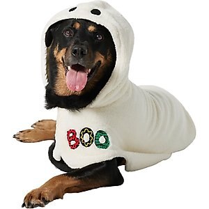 Frisco Boo-Tastic Ghost Dog & Cat Costume Cape, XX-Large