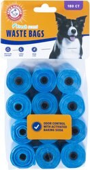 Arm & Hammer Disposable Waste Bag Refills, Blue, 180 count