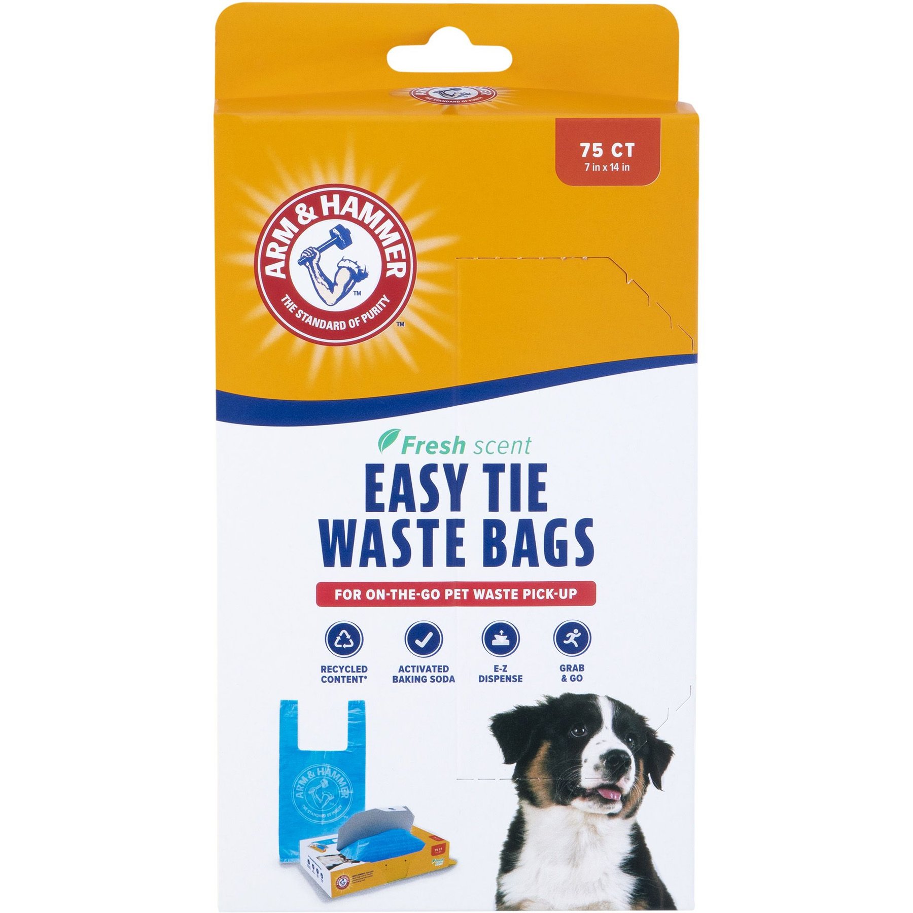 So Phresh Blue Handle-Tie Dog Waste Bags, Count of 120