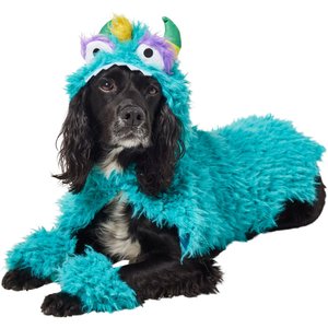 Frisco Faux Fur Monster Clash Dog & Cat Costume, Large