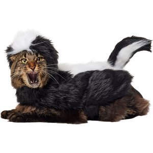 Frisco Faux Fur Skunk Dog & Cat Costume, Small