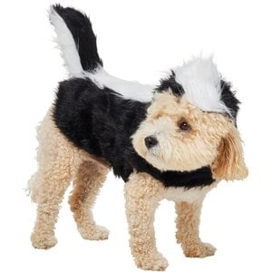 Frisco Faux Fur Skunk Dog & Cat Costume, Medium