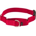 PetSafe Quick Snap Buckle Nylon Martingale Dog Collar, Red, Medium: 11 to 15-in neck, 3/4-in wide