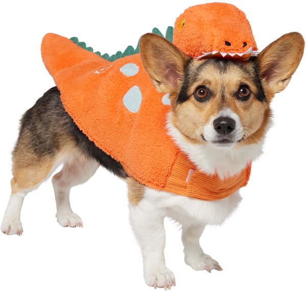 Frisco Furry Dinosaur Dog & Cat Costume, Medium slide 1 of 8