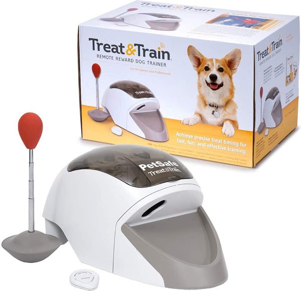 PetSafe Manners Minder Treat & Train Remote Reward Behavior Dog Trainer slide 1 of 8