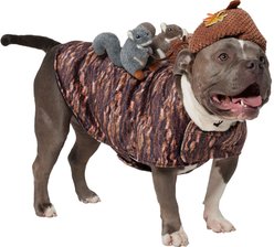 Frisco Squirrels & Nuts Ride-On Dog Costume, Large