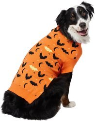 Frisco Funky Bat Knit Dog & Cat Sweater, X-Large
