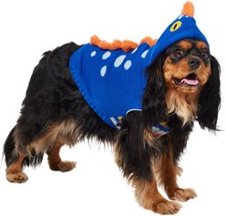 Frisco Happy Dinosaur Dog & Cat Hooded Sweater, Medium
