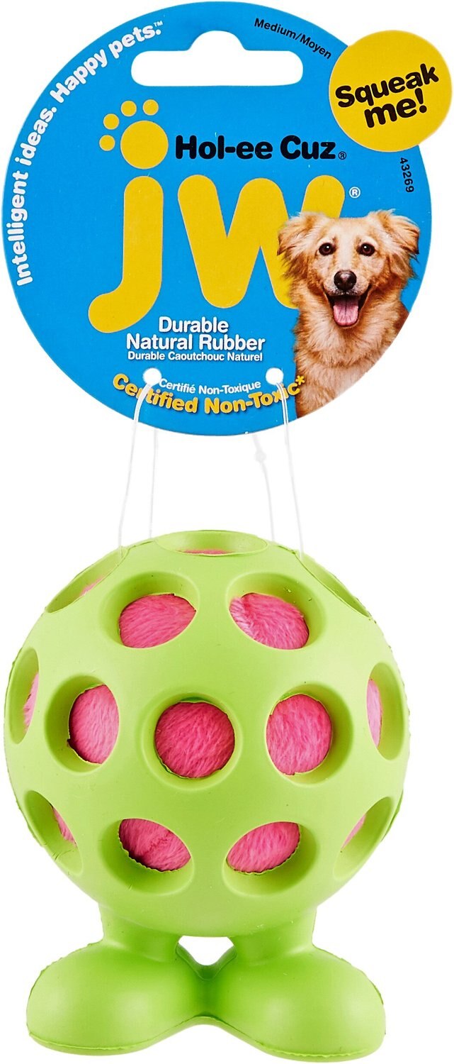 JW PET Holee Cuz Dog Toy, Color Varies, Medium