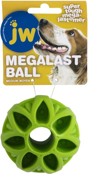 JW Pet Megalast Ball Dog Toy, Color Varies, Medium slide 1 of 9