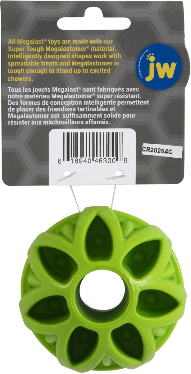 JW PET Megalast Ball Dog Toy, Color Varies, Medium