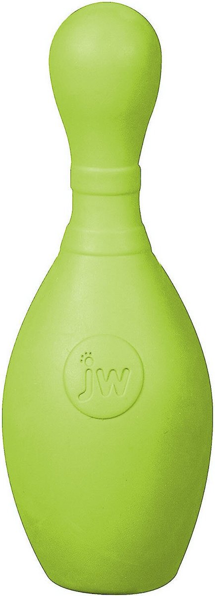 Jw bowling 2024 pin dog toy