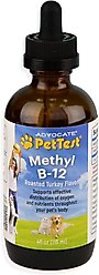 PetTest Methyl B-12 Roasted Turkey Flavor Cat & Dog Oral Treatment, 4-oz bottle