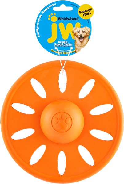 JW Pet Whirlwheel Flying Disk Dog Toy, Color Varies, Large slide 1 of 6