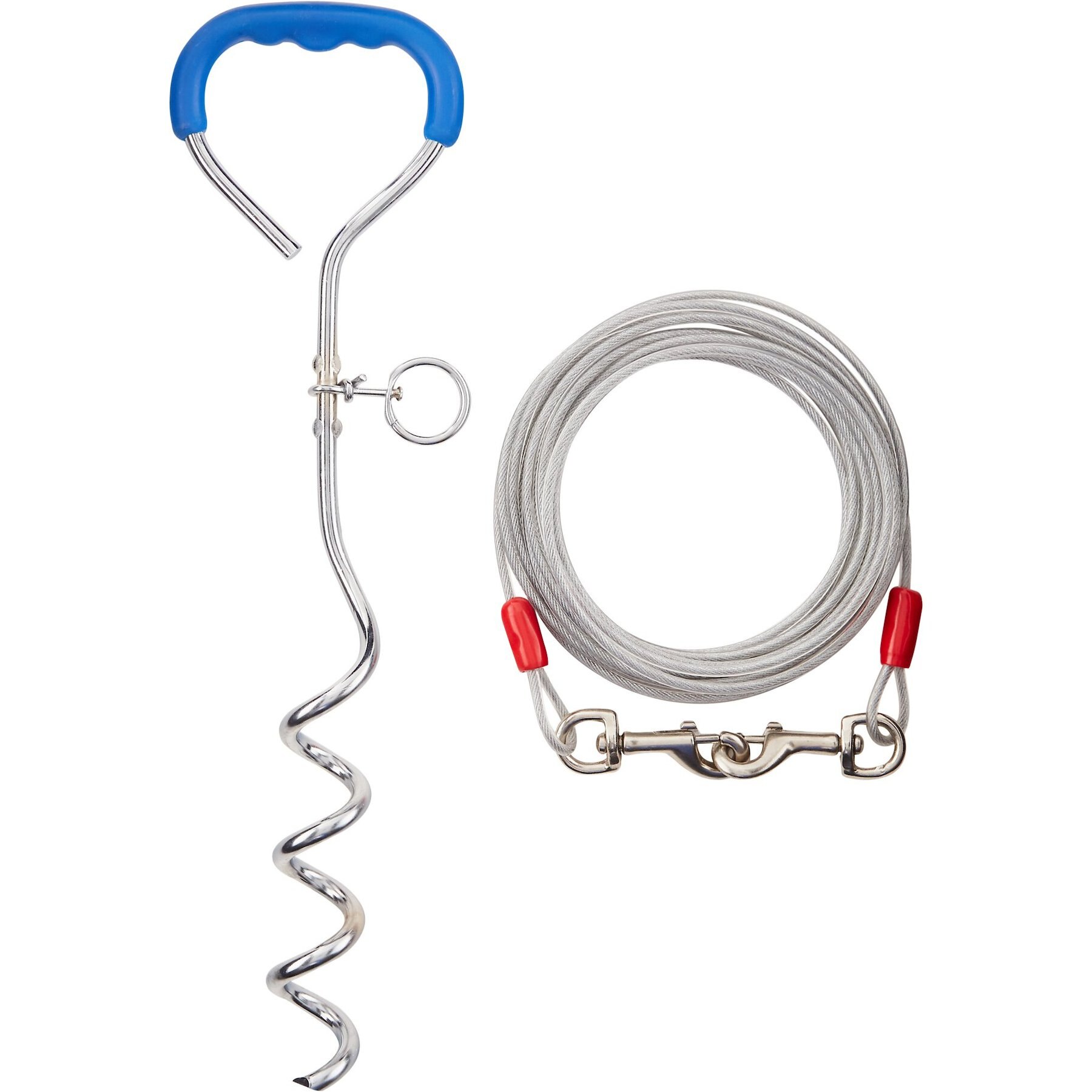 ASPEN PET Easyturn Stake with 20-ft Tie-out Cable, Large, 18-in - Chewy.com