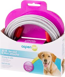 Aspen Pet Large Tie-Out Cable, 30-ft slide 1 of 4