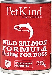 PetKind That's It! Wild Salmon Grain-Free Canned Dog Food, 12.8-oz, case of 12