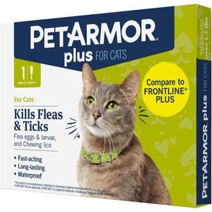 PetArmor Plus Flea & Tick Spot Treatment for Cats, over 1.5 lbs, 1 count