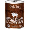 PetKind That's It! Bison Tripe Grain-Free Canned Dog Food, 13-oz, case of 12